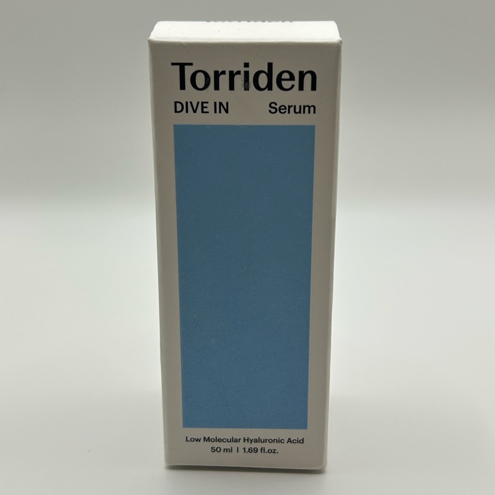 Torriden DIVE IN Hyaluronic Acid Serum 50ml Sealed Korean Glass Skin Hydration